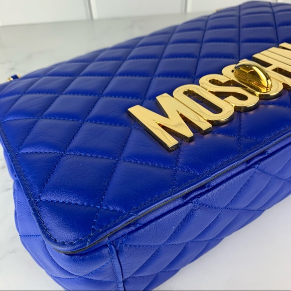 SOLD‼️Moschino Couture Large Quilted Shoulder Bag - Picture 6 of 15